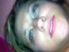 This chubby floozy with blue eyes knows how to give a wonderful oral-sex